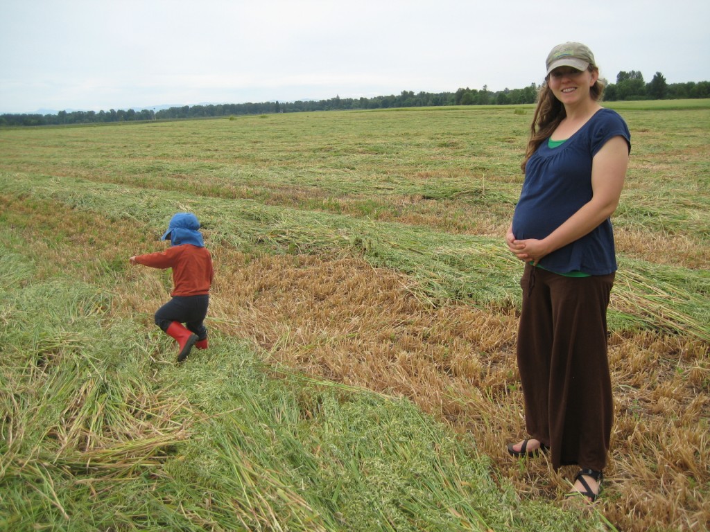 2012 - We also prepared ourselves to welcome another new addition to the farm ...