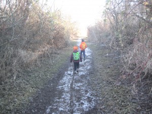 We enjoyed a [very cold!] New Year's Day hike at Willamette Mission State Park.